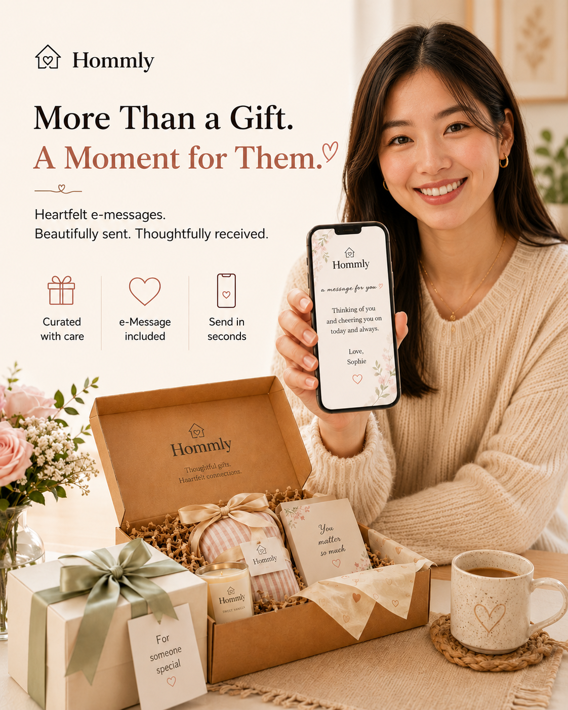 Add a heartfelt message to every gift