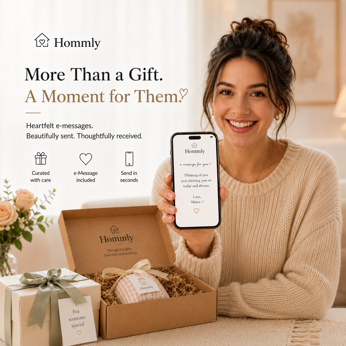 Add a heartfelt message to every gift