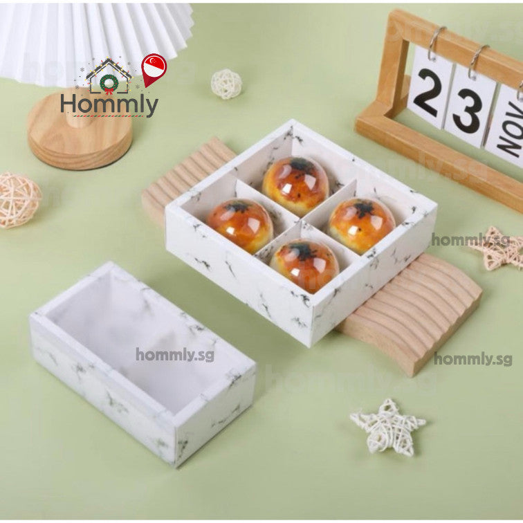 [Hommly SG Instock] 80g Mooncake/Teochew Mooncake Box/Gift Packaging Box/Brownie Box/CNY Box/Cake/Cookies Box