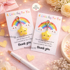 [Hommly Gift] 🎁 SG Instock Thank You Star Gift Keychain | Appreciation Gift | Teacher Gift | Farewell Token
