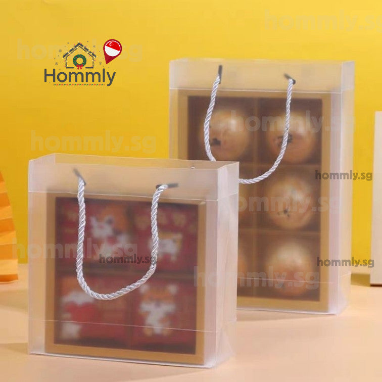 [Hommly SG Instock] 80g Mooncake/Teochew Mooncake Box/Gift Packaging Box/Brownie Box/CNY Box/Cake/Cookies Box