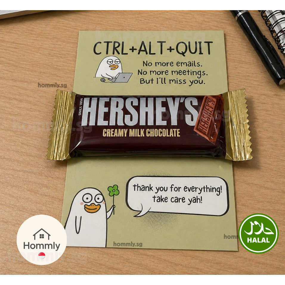 Green Farewell Gift Card Set – Hershey's Chocolate