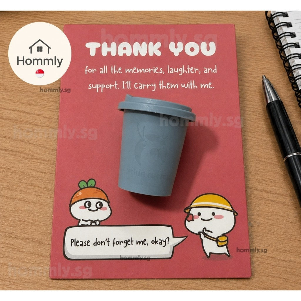 [Hommly SG Ready Stock] Farewell Gift Card with Chocolate | Halal Sweet (KitKat/TicTac(/Snickers) | Office Leaving Gift