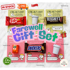 [Hommly SG Ready Stock] Farewell Gift Card with Chocolate | Halal Sweet (KitKat/TicTac(/Snickers) | Office Leaving Gift