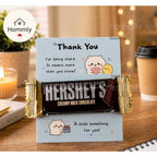 [Hommly SG Ready Stock] Appreciation Gift Card with Chocolate | Team Thank You Gift | Farewell Gift
