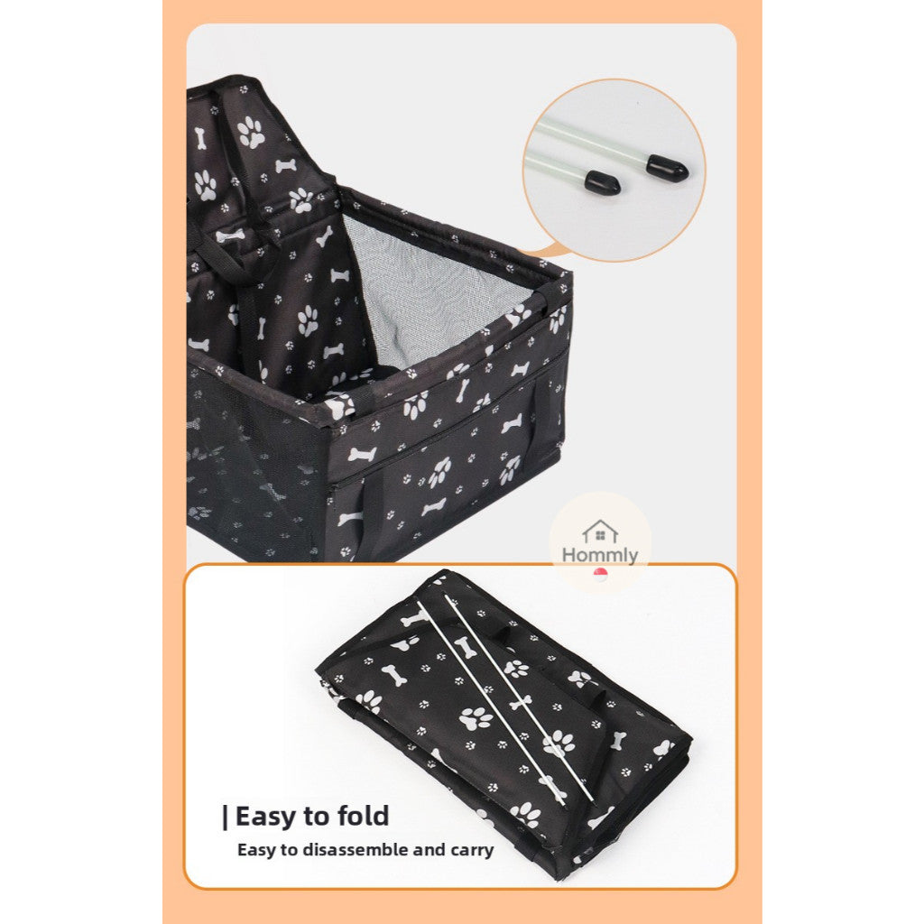 [Hommly SG Instock CHEAPEST] Waterproof Heavy Duty Pet Car Seat Carrier  | Dog Seat Protector | Scratchproof & Nonslip