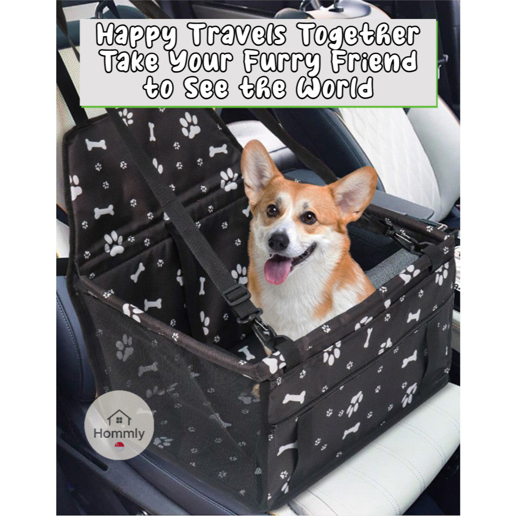 [Hommly SG Instock CHEAPEST] Waterproof Heavy Duty Pet Car Seat Carrier  | Dog Seat Protector | Scratchproof & Nonslip