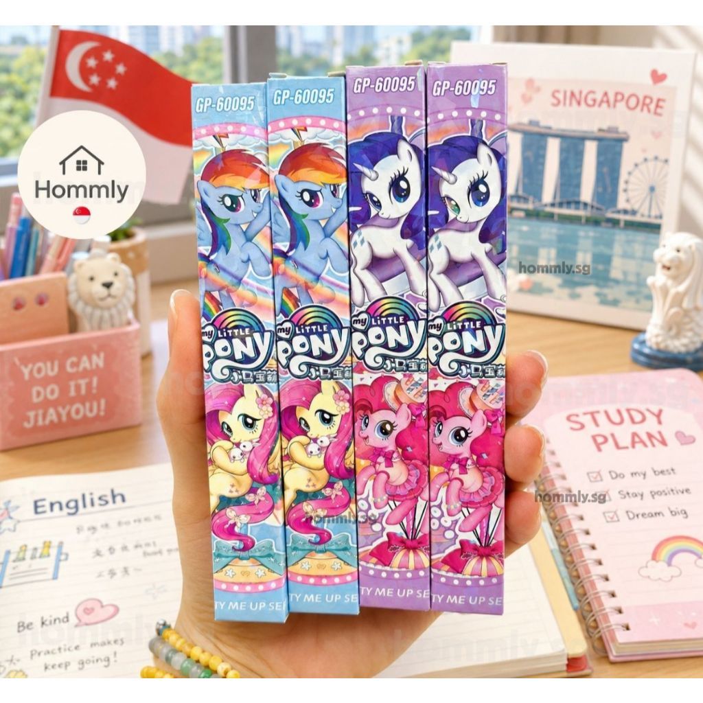 Blind Box Cartoon Gel Pen Gift Set | Cute Student Reward Pen | Demon Hunter Sanrio Pokémon Pony Chiikawa Mystery Pen | T