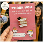 [Hommly SG Ready Stock] Card with Badge / Mix & Match Gift Set | Farewell / Appreciation Gift