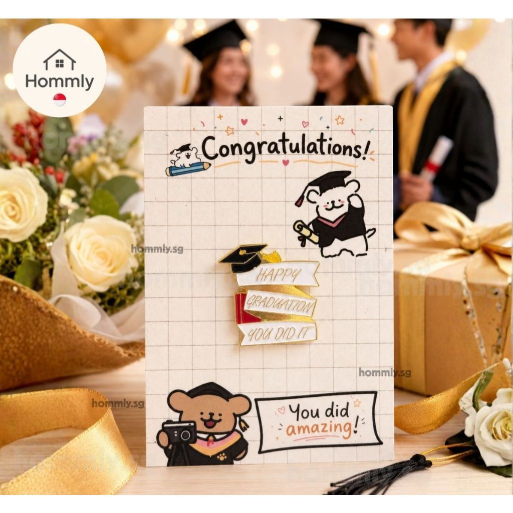 Graduation Gift Card with Treats & Badge | Congratulations Student Reward Gift | Primary School Graduation Gift | KitKat