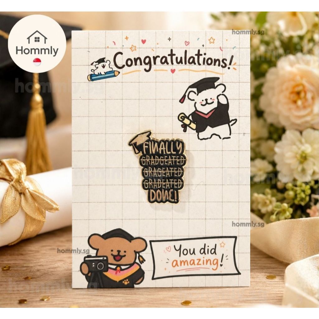 Graduation Gift Card with Treats & Badge | Congratulations Student Reward Gift | Primary School Graduation Gift | KitKat