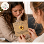 [Hommly SG Instock] Pocket Hug Sunflower Gift Card | Encouragement Gift | Cheer Up Token | Teacher Student Gift