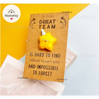 [Hommly SG Instock] Great Team Star Gift Card | Team Appreciation Gift | Farewell Token | Colleague Gift
