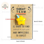 [Hommly SG Instock] Great Team Star Gift Card | Team Appreciation Gift | Farewell Token | Colleague Gift