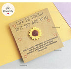 [Hommly SG Instock] Pocket Hug Sunflower Gift Card | Encouragement Gift | Cheer Up Token | Teacher Student Gift