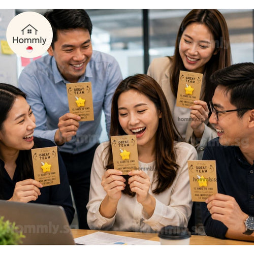 [Hommly SG Instock] Great Team Star Gift Card | Team Appreciation Gift | Farewell Token | Colleague Gift