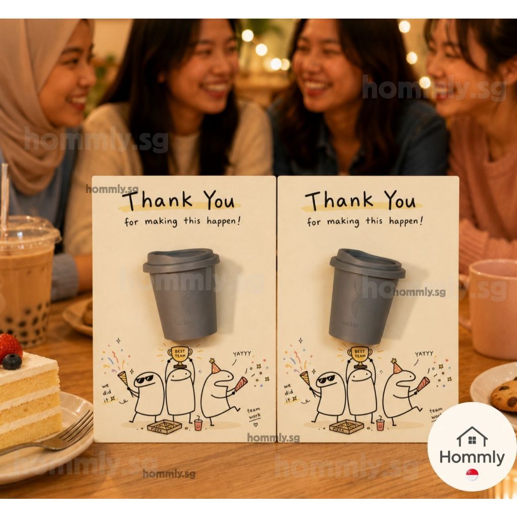 [Hommly SG Ready Stock] Appreciation Gift Card with Chocolate | Team Thank You Gift | Farewell Gift