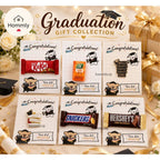 Graduation Gift Card with Treats & Badge | Congratulations Student Reward Gift | Primary School Graduation Gift | KitKat