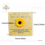 [Hommly SG Instock] Pocket Hug Sunflower Gift Card | Encouragement Gift | Cheer Up Token | Teacher Student Gift