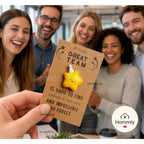 [Hommly SG Instock] Great Team Star Gift Card | Team Appreciation Gift | Farewell Token | Colleague Gift