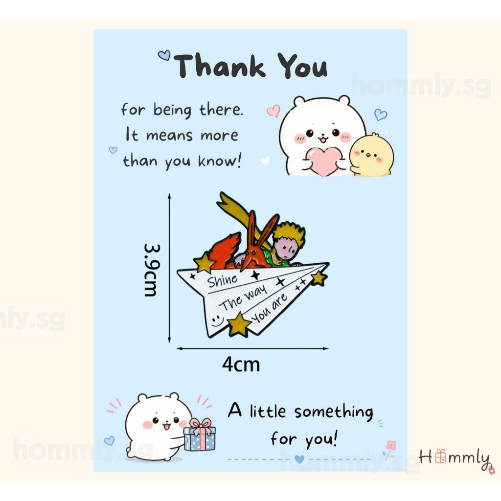 [Hommly SG Ready Stock] Card with Badge / Mix & Match Gift Set | Farewell / Appreciation Gift