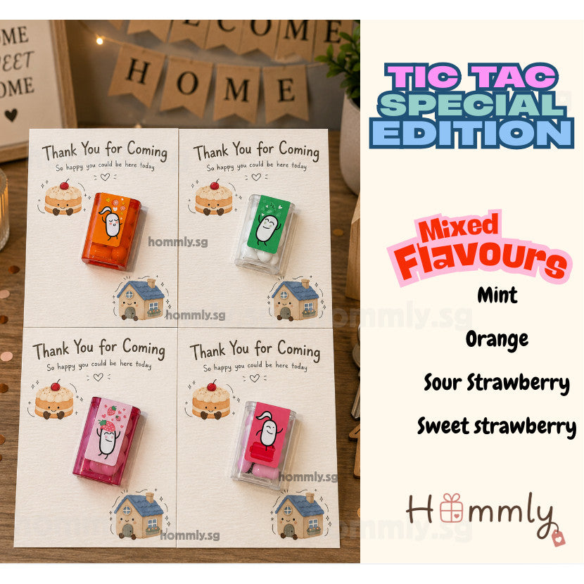 [Hommly SG Ready Stock] Farewell Gift Card with Chocolate | Halal Sweet (KitKat/TicTac(/Snickers) | Office Leaving Gift