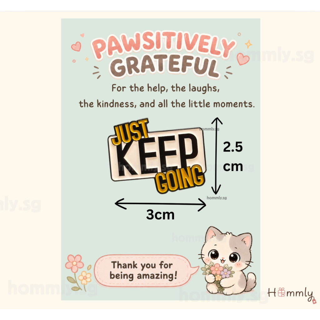 [Hommly SG Ready Stock] Card with Badge / Mix & Match Gift Set | Farewell / Appreciation Gift