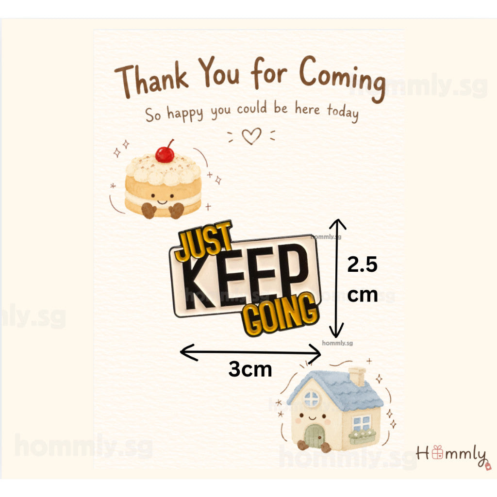 [Hommly SG Ready Stock] Card with Badge / Mix & Match Gift Set | Farewell / Appreciation Gift