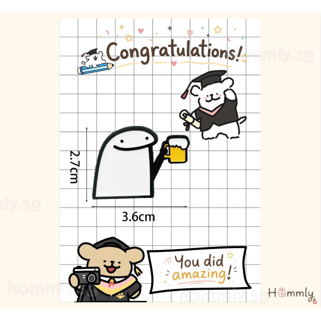 Graduation Gift Card with Treats & Badge | Congratulations Student Reward Gift | Primary School Graduation Gift | KitKat