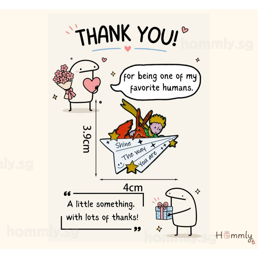 [Hommly SG Ready Stock] Card with Badge / Mix & Match Gift Set | Farewell / Appreciation Gift