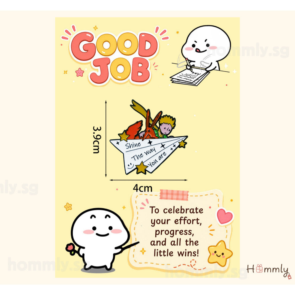 [Hommly SG Ready Stock] Card with Badge / Mix & Match Gift Set | Farewell / Appreciation Gift