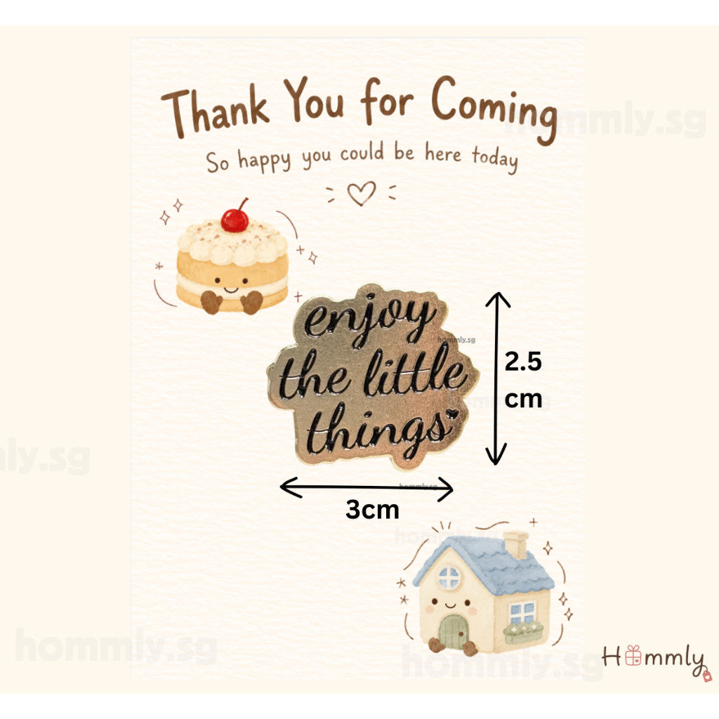 [Hommly SG Ready Stock] Card with Badge / Mix & Match Gift Set | Farewell / Appreciation Gift
