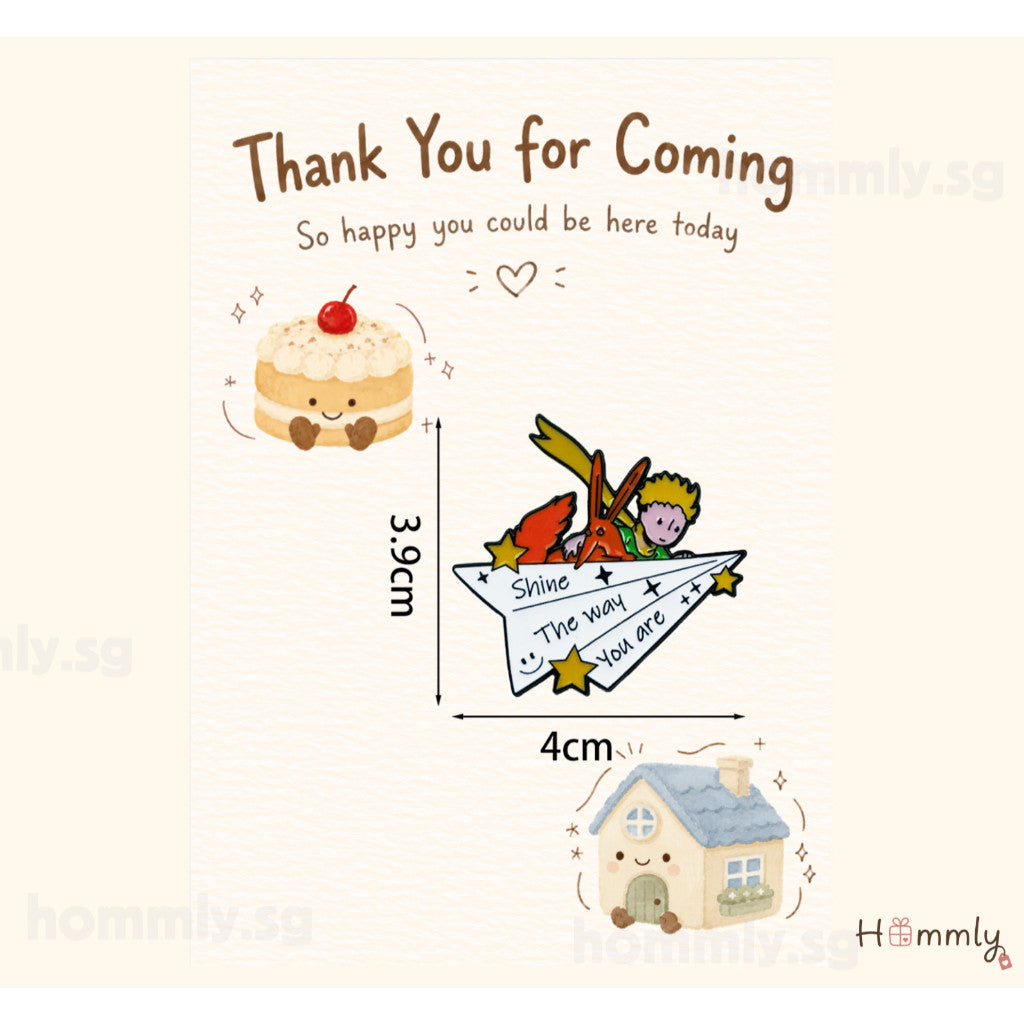[Hommly SG Ready Stock] Card with Badge / Mix & Match Gift Set | Farewell / Appreciation Gift