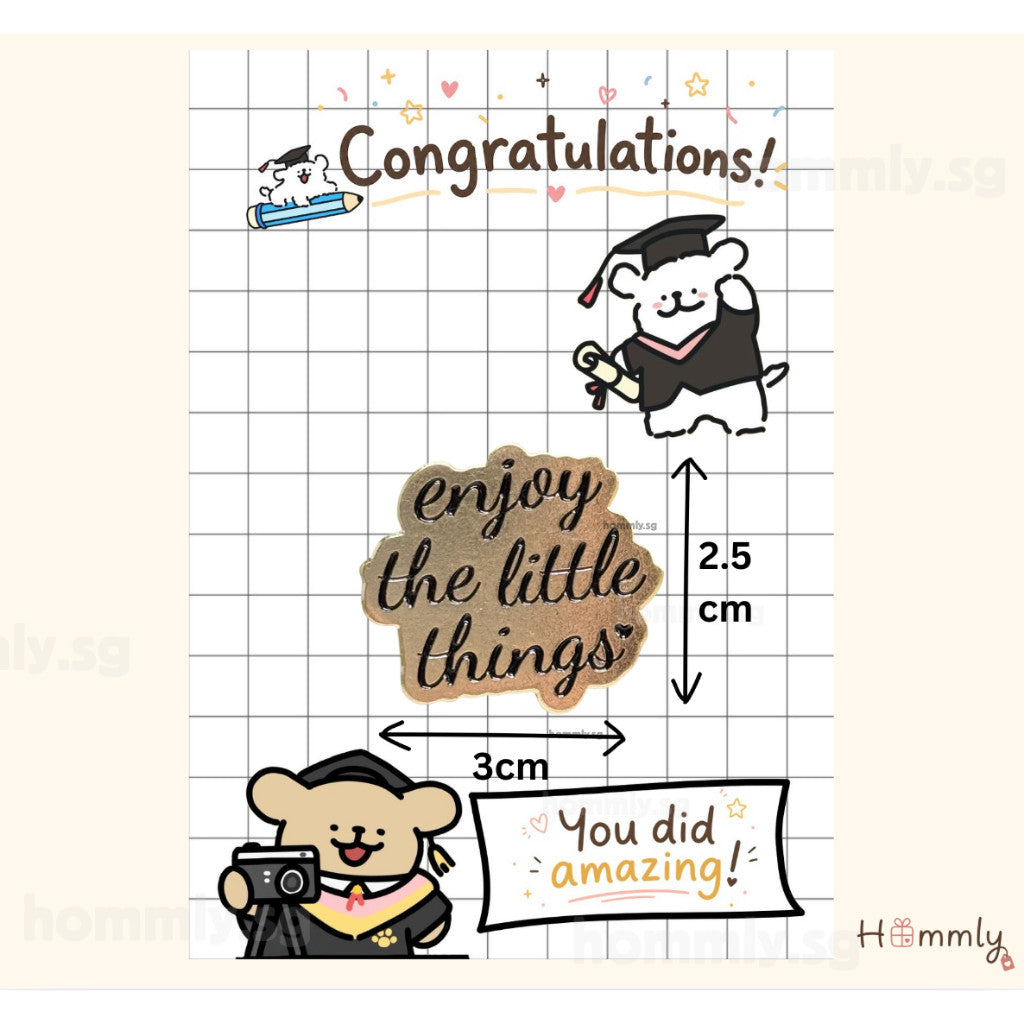 Graduation Gift Card with Treats & Badge | Congratulations Student Reward Gift | Primary School Graduation Gift | KitKat