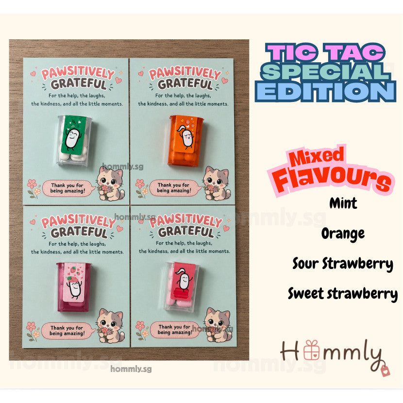 [Hommly SG Ready Stock] Farewell Gift Card with Chocolate | Halal Sweet (KitKat/TicTac(/Snickers) | Office Leaving Gift