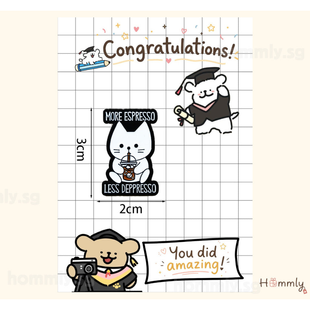 Graduation Gift Card with Treats & Badge | Congratulations Student Reward Gift | Primary School Graduation Gift | KitKat