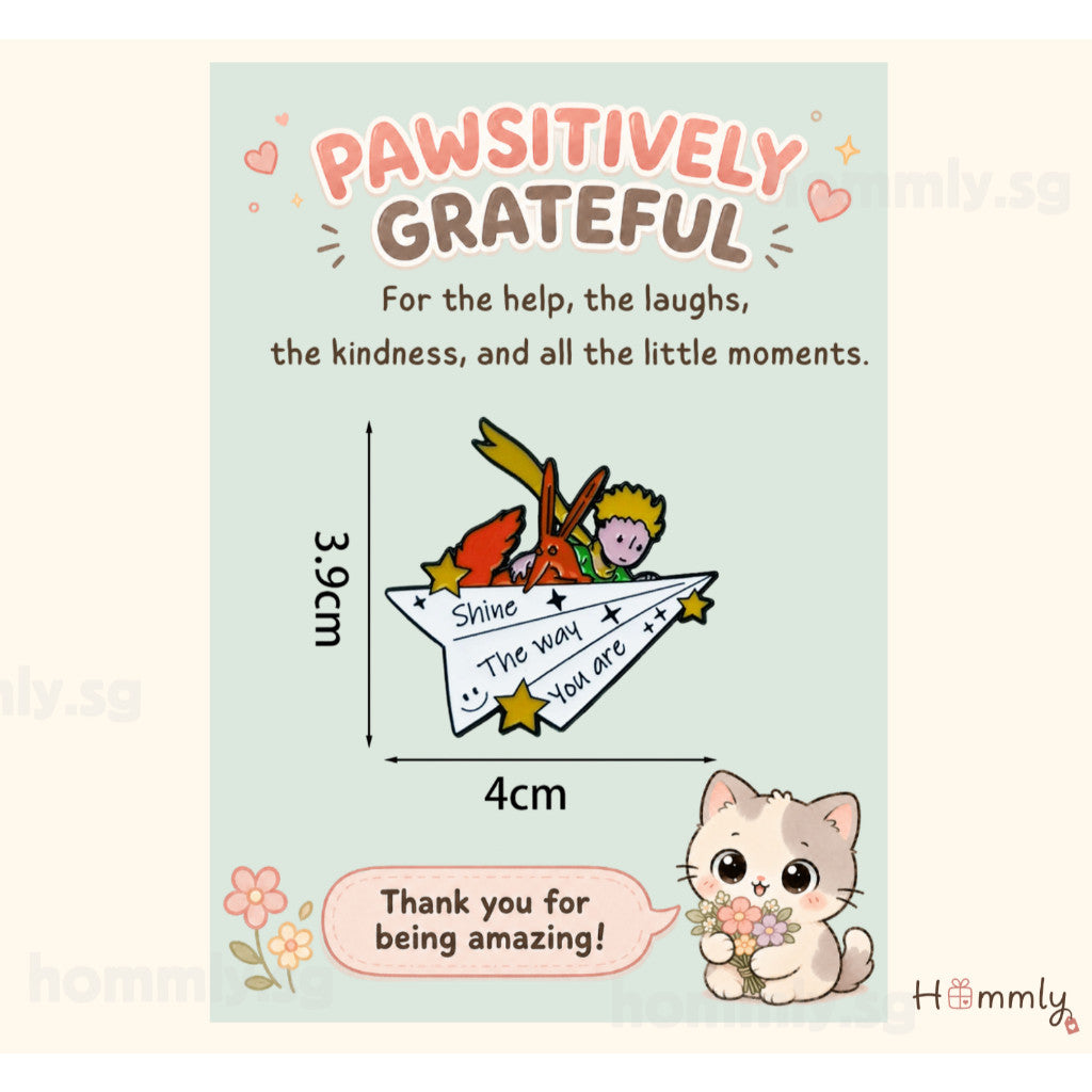 [Hommly SG Ready Stock] Card with Badge / Mix & Match Gift Set | Farewell / Appreciation Gift