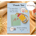 [Hommly Gift] 🎁 Teacher's Day Thank You Gift Set | Tea Bag, Sticky Notes, Badge & Star Charm Appreciation Gift