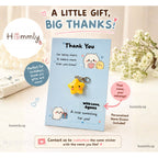 [Hommly Gift] 🎁 SG Ready Stock Appreciation Gift Card with Chocolate | Team Thank You Gift | Farewell Gift