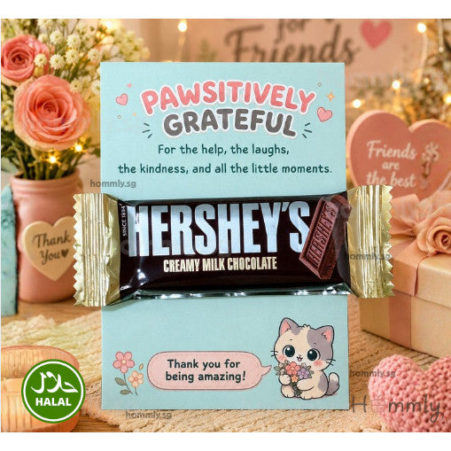 Positively Grateful Thank You Gift Card Set – Hershey's Chocolate