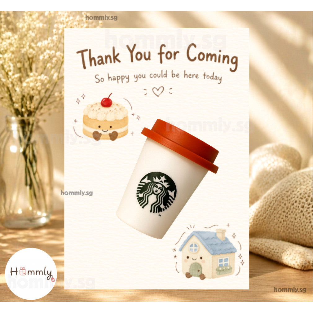 [Hommly Gift] 🎁 Housewarming & Wedding Door Gift Set – Cute Thank You Party Favour with Chocolates, Tic Tac, Badge
