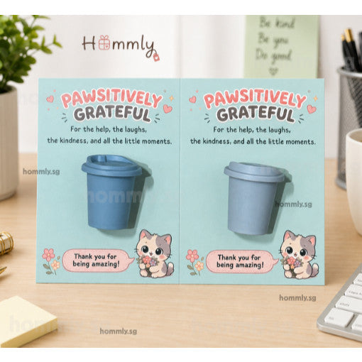 [Hommly SG Ready Stock] Appreciation Gift Card with Chocolate | Team Thank You Gift | Farewell Gift