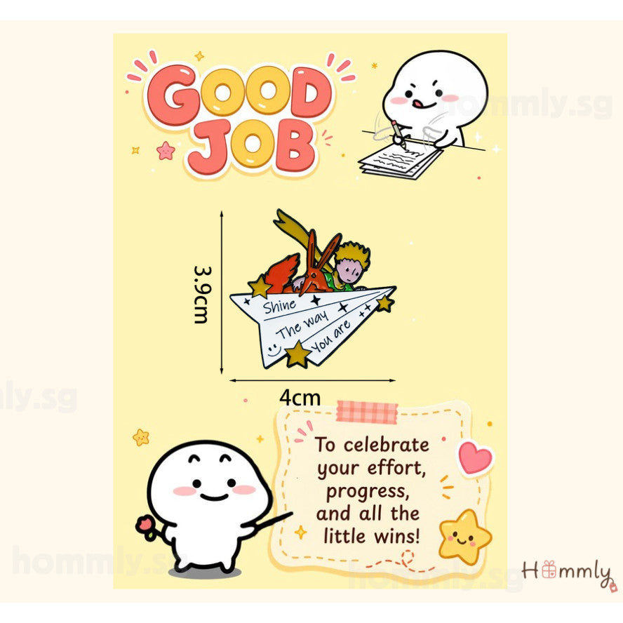 Good Job Student Reward Gift Card Set – Badge – Shine