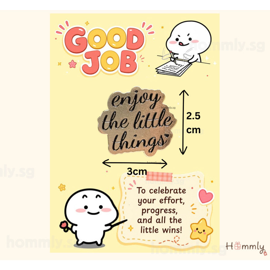 Good Job Student Reward Gift Card Set – Badge – Enjoy