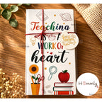 [Hommly Gift] 🎁 Teacher's Day Thank You Gift Set | Tea Bag, Sticky Notes, Badge & Star Charm Appreciation Gift