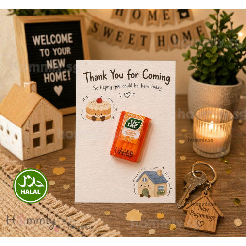 [Hommly SG Ready Stock] Appreciation Gift Card with Chocolate | Team Thank You Gift | Farewell Gift