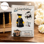 Graduation Gift Card with Treats & Badge | Congratulations Student Reward Gift | Primary School Graduation Gift | KitKat
