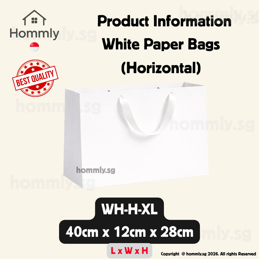 [Hommly SG Instock] Premium Kraft Paper Bag | Brown Paper Bag | Gift Paper bag | Gift Bag for Present | CNY Gift Bags
