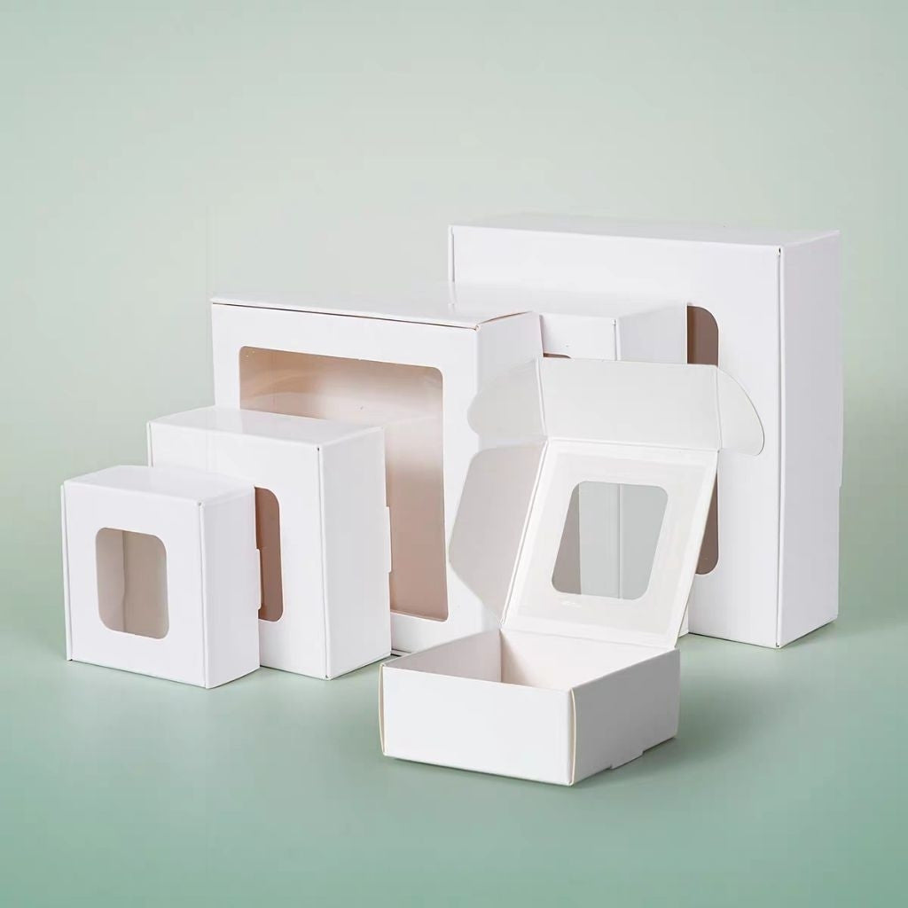 [Hommly SG Instock] Small Window Packaging Box For Individual Baked Good (Not suitable for cake)/Gift Packing Box