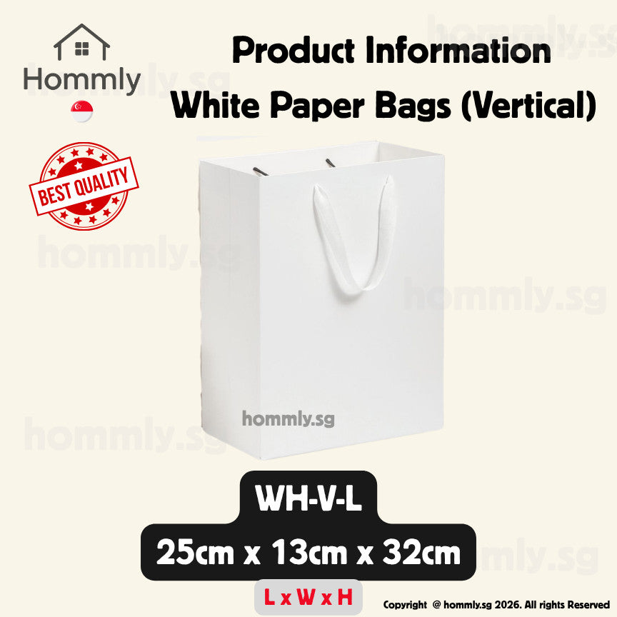 [Hommly SG Instock] Premium Kraft Paper Bag | Brown Paper Bag | Gift Paper bag | Gift Bag for Present | CNY Gift Bags